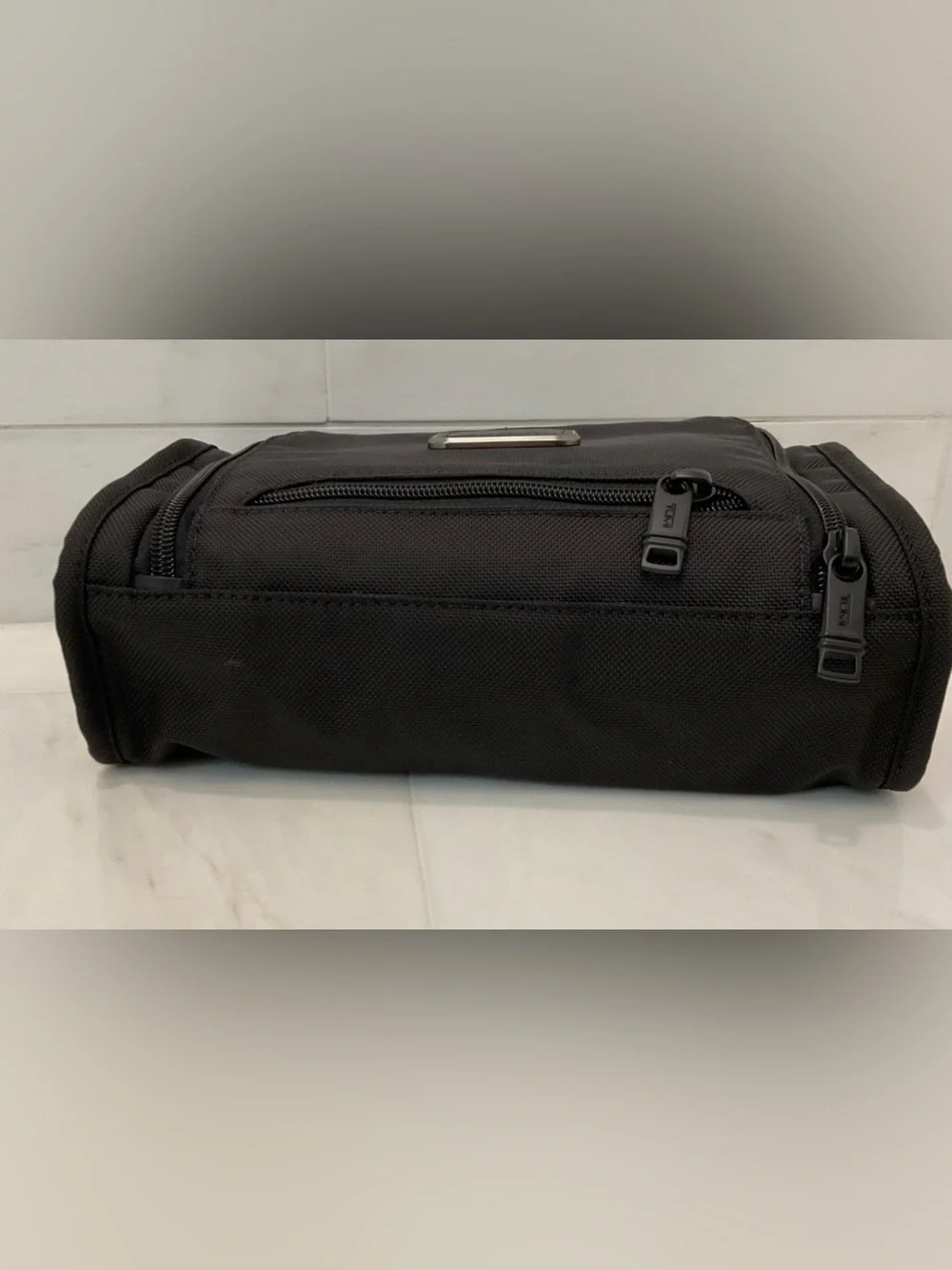 NEW Tumi ALPHA 10.75” Ballistic Nylon TRAVEL DOPP Toiletry KIT - BLACK